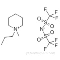 N-METIL-N-PROPILPIPERIDÍNIO BIS (TRIFLUOROMETHANESULFONYL) IMIDE CAS 608140-12-1